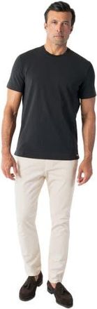 Robert Talbott Dean Stretch Jersey Tee in Black at Nordstrom, Size X-Large