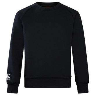 Canterbury Of New Zealand Heren Club Crew Neck Sweatshirt (Zwart)