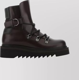 Ferragamo chunky ankle-length boot stride