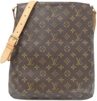Louis Vuitton Pre-owned Cross Body Bags, female, Brown, Size: ONE SIZE Pre-owned Vintage Cross Body Bag
