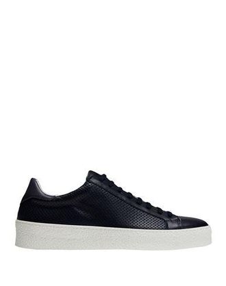 8 by YOOX LEATHER LOW-TOP SNEAKER