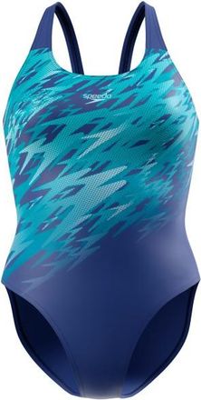 Speedo Hyperboom Placement Muscleback Badeanzug f&uuml;r Damen | blau