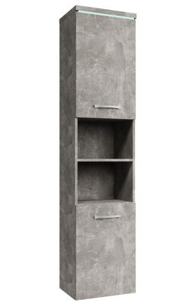 Badplaats Badplaats Columna De Ba&ntilde;o Paso 35 X 35 X 160 Cm - Gris Hormig&oacute;n