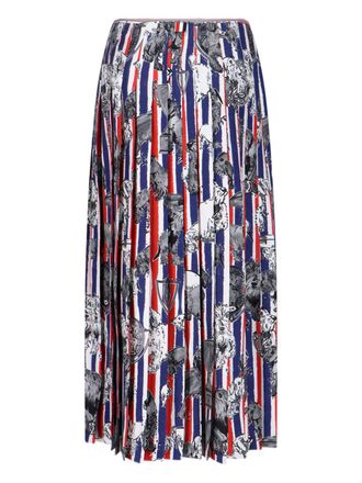 Thom Browne Womens Skirts Multicolour Silk