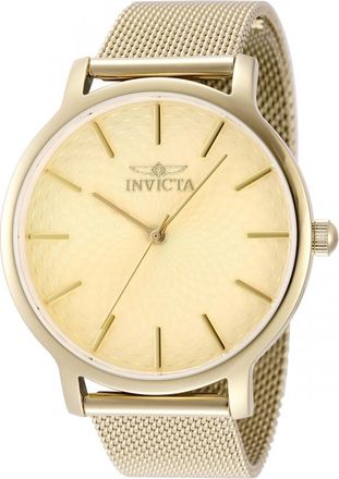 Invicta Wildflower Quartz Gold Dial Ladies Watch 48973