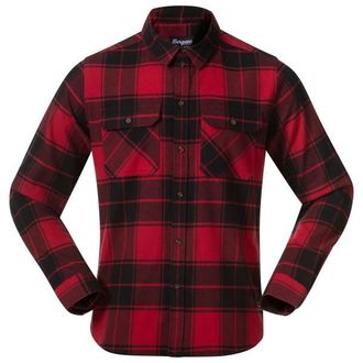 Bergans Nordmarka Flannel Shirt Hemd f&uuml;r Herren | rot