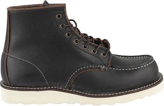 Red Wing Shoes Moc Toe Boots - Heren - Veterlaarzen - Zwart - 43 EU - Leer - Schoenen