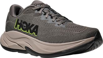 Hoka One One Laufschuh HOKA ONE ONE RINCON 4, Herren, Gr. 45, asphalt grau, gravel, Synthetik, Textil, mehrfarbig, Schuhe Laufschuh, sehr leicht