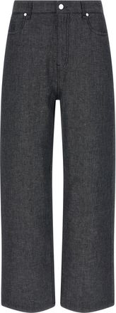 Fendi Dark Grey Regular Jeans