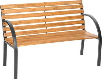 TecTake 1 pi&egrave;ce Banco para Jard&iacute;n Madera Marr&oacute;n