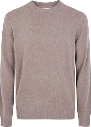 MC2 Saint Barth Jersey de cuello redondo Regent de lana de cordero - Knitwear - Hombre - Beige - 2XL