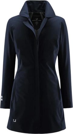 UBR Tailored Parka - Dames - Parka Jassen - Blauw - M - Leer - Jassen