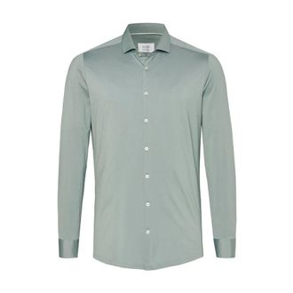 Pure Heren, Overhemden, Groen, Maat: 6XL