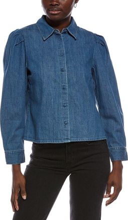 Madewell Puff Sleeve Fitted Shirt