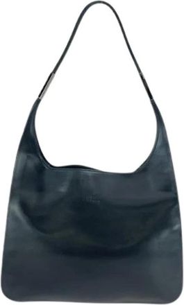 Gucci Pre-owned Shoulder Bags, female, Black, Size: ONE SIZE Pre-owned Leather gucci-bags