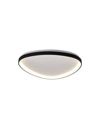Mantra Mantra Plaf&oacute;n Led Moderno Triangular Niseko Ii Negro Con Mando, Regulable 2700k-5000k Grande O Peque&ntilde;o