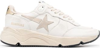 Golden Goose Off-White Beige Star Chunky Sole Sneakers