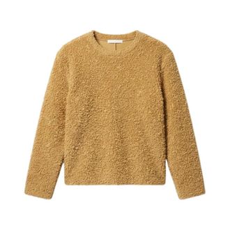 S&eacute;fr Dignan Sweater - Heren - Sweatshirts & Hoodies - Beige - Maat: L Wol