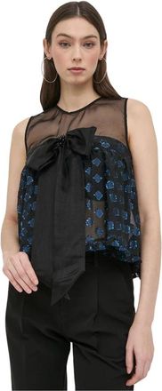 Custommade Ppyx-Tsd 05U Top - Dames - Tops zonder mouwen - Zwart - S - Tops