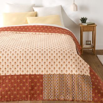 La Redoute Interieurs Patchwork bedrukte kantha sprei, gewassen katoen, NIZAR