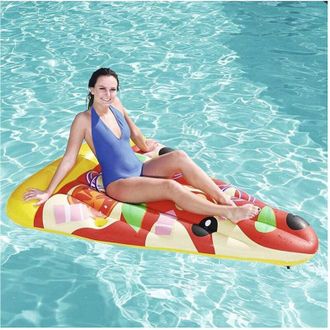 Trade Shop Trade Shop - Materassino Isola Gonfiabile Trancio Pizza Mare Piscina 188 X 130 Cm