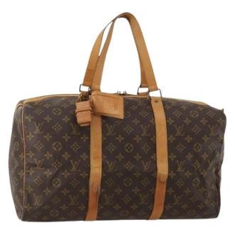 Louis Vuitton Pre-owned Boston Bag - Dames - Pre-owned - Bruin - Maat: ONE Size Leer