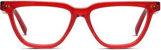 Celine CL50009I066 Cat-Eye Acetate Eyeglasses - Red