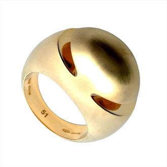 Bulgari Yellow Gold (18K) Band Ring (Pre-Owned)