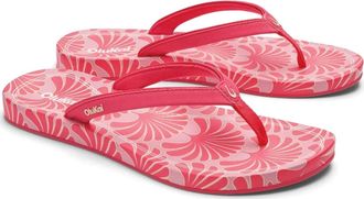 Olukai Womens uiki Sandals In Hot Pink / Pai