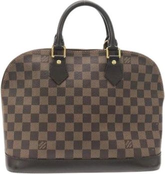 Louis Vuitton Pre-owned Handbags, female, Brown, Size: ONE SIZE Pre-owned Vintage Damier Ebene Handbag