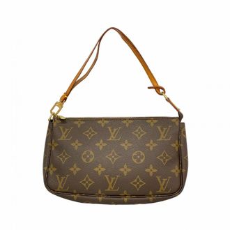 Louis Vuitton Brown Pouch (Pre-Owned)