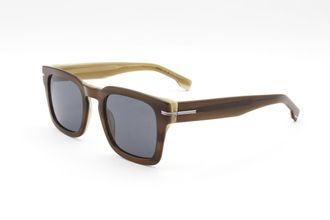 HUGO BOSS BOSS 1625/S 0QGX IR Beige Striped/Grey