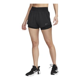 Nike (WMNS) Nike Dri-FIT One Mid Rise 2in1 Shorts Asia Sizing Black DX6013-010
