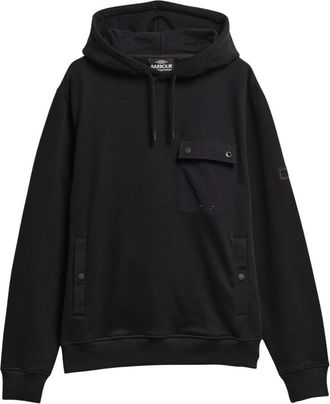 Barbour Hoodies & sweatvesten, Heren, Zwart, XL, Katoen, Inline Hoodie