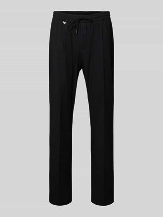 Antony Morato Stoffhose mit elastischem Bund Modell NEIL in Black, Gr&ouml;&szlig;e 46