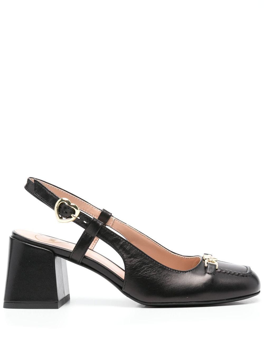 Dames Love Moschino Leren Pumps Stylight