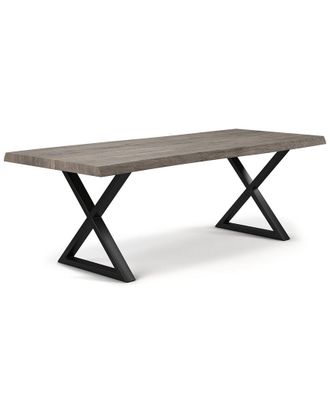 Urbia Brooks 116In X Base Dining Table