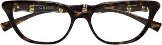 Gucci Gg 2060O 002 Optisch Montuur - Dames - Brillen - Bruin - 53 MM - Accessoires