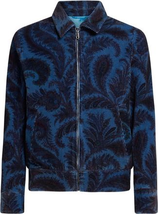 Etro Paisley-print Zip-up Jacket