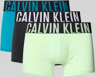Calvin Klein Underwear Trunks mit elastischem Bund im 3er-Pack in Black, Größe XXL