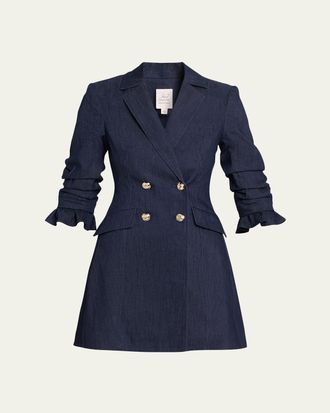 Cinq &agrave; Sept Bekah Denim Mini Dress