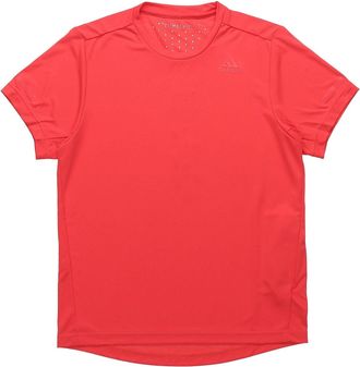 adidas Running Training Sports Round Neck Short Sleeve Red EI6397