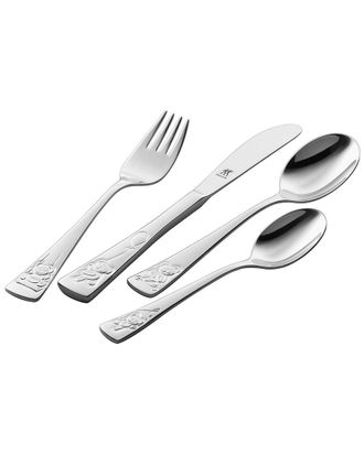 J.A. Henckels International Zwilling Twin Kids Teddy 4Pc 18/10 Stainless Steel Flatware Set