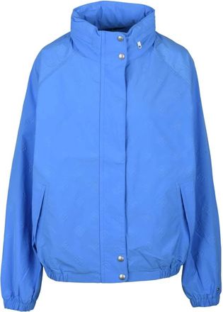 Tommy Hilfiger Antivento Jacket - Dames - Zomerjassen - Blauw - S - Nylon - Jassen
