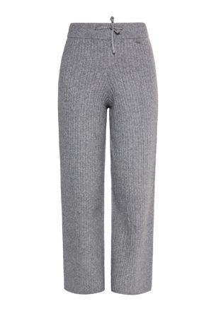 Dreimaster Dreimaster Gebreide broek Dames grijs melange