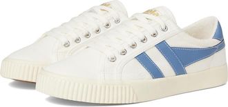 Gola Tennis Mark Cox Womens Shoes Off-White/Vista Blue : 5 B - Medium, Canvas/Textile