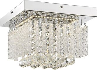 Globo Lighting Plafón - Mathilda - cromo - metal - led - 68396-12 - Globo