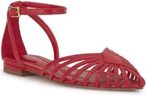 Jessica Simpson Eulean Ankle Strap Sandal in Red Muse03 at Nordstrom Rack, Size 5.5
