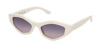 Guess GM00017 21B Womens Sunglasses White Size 53