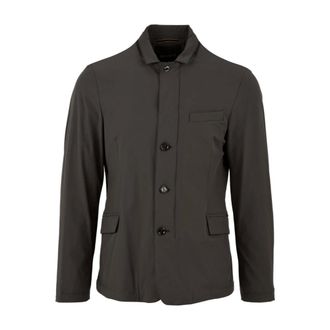 Moorer Jassen, Heren, Grijs, 3Xl, Grijze Tebaldo-Kn Jas